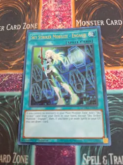 Yugioh Sky Striker Mobilize - Engage! MAMA-EN009 Ultra Rare 1st Edition NM - Image 1