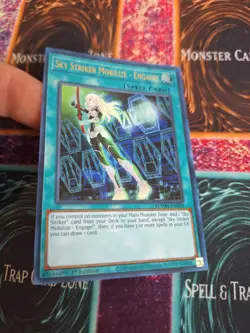 Yugioh Sky Striker Mobilize - Engage! MAMA-EN009 Ultra Rare 1st Edition NM - Image 2