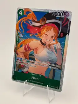 The Azure Sea's Seven #OP14-031 Nami - Image 2