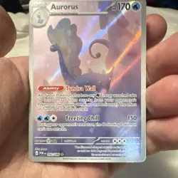 Nintendo Pokemon TCG Aurorus 092/088 Surging Sparks Holo Rare 170HP EN - Image 3