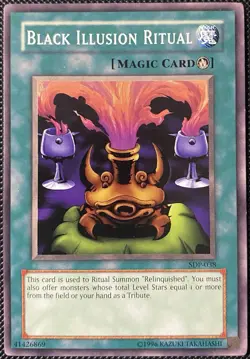 Black Illusion Ritual SDP-038 Starter Deck: Pegasus Unlimited - Yugioh Card - Image 1