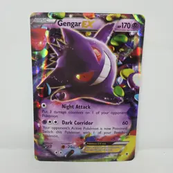 Gengar EX Oversized Card 34/119 XY Phantom Forces Pokemon JUMBO - Image 1