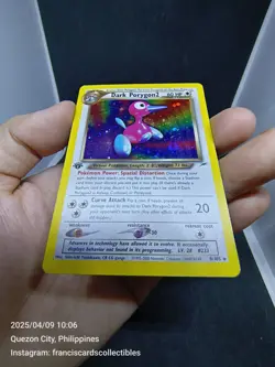 Pokemon Card - DARK PORYGON2 #8 - HOLO 1ST EDITION (NEO DESTINY) YEAR 2002 - Image 5