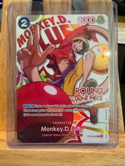 Monkey D. Luffy - One Piece x Round 1 Promo Card - OP16-095 - ENGLISH - NM/MT - Image 1