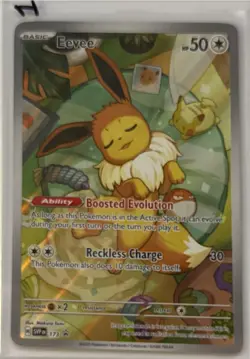 Pokemon TCG : Eevee 173 Sv: Scarlet & Violet Promo Cards Holo - Image 1