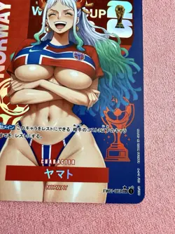 Yamato FIFA Norway DIY ACG One Piece Anime Art Card Custom Collab - Image 4