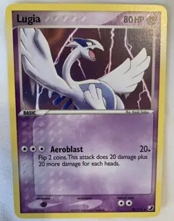 Lugia 29/115 Unseen Forces Non Holographic Pokemon Card - Image 3