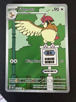 Pidgey Obsidian Flames EX Card 207/197 Pidgeotto 208/197, Pidgeot - Image 1