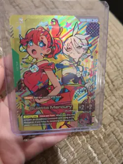 Suletta Mercury Alternate Art Foil - GD04-085 R+ - NM - Gundam TCG Card Game ENG - Image 1
