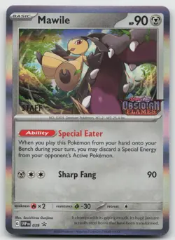 Mawile - (Prerelease) [Staff] Holo SV: Scarlet & Violet Promo Cards SVP039 NM - Image 1
