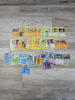 Pokemon Card Lot 105 Total Cards - 11 Halo All Used 2012/2013-2020 Random - Image 1
