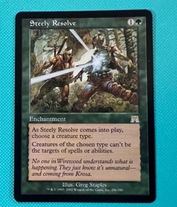 Steely Resolve - Onslaught - MTG - Magic the Gathering - Image 1