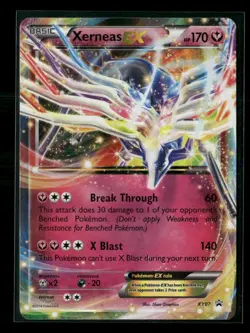 Xerneas Ex XY07 LP - Black Star Promo - XY Promos Pokemon TCG - Image 1