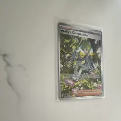 Pokemon TCG Wally's Compassion 186/132 ME01 Mega Evolution Full Art Holo SIR - Image 2