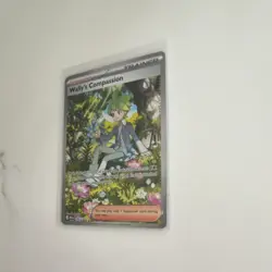 Pokemon TCG Wally's Compassion 186/132 ME01 Mega Evolution Full Art Holo SIR - Image 3