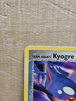 Team Aqua's Kyogre 3/95 EX Team Aqua Team Magma Non-Holo Rare Pokemon Card TCG - Image 3