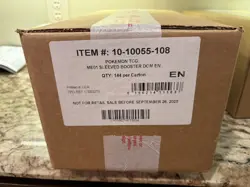 🔥 Pokemon TCG: Mega Evolution Sleeved Booster Case – Factory Sealed 🔥 - Image 1