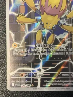 Galvantula Illustration Rare 117/086 Pokemon TCG White Flare NM - Image 5