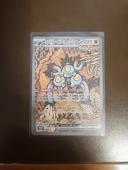 Pokemon TCG Sandy Shocks EX FanArt Card HP 220 159/131 - Image 1