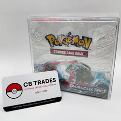 Pokemon TCG Scarlet & Violet Paradox Rift Booster Box 36 Packs - Factory Sealed - Image 1