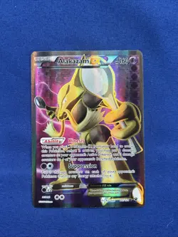 Alakazam EX - Fates Collide 117/124 Full Art Ultra Rare Pokemon Card Pokemon LP - Image 1