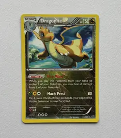 Dragonite 51/108 Rare Roaring Skies Reverse Holo Pokemon TCG NM/M - Image 1