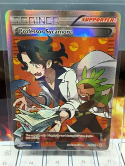 The Pokemon Company Professor Sycamore 114/114 Steam Siege UR Holo Full Art EN - Image 1