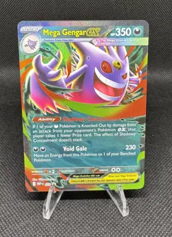 Pokemon TCG Mega Gengar EX 073 Black Star Promo Mega Moonlit Tin NM+ - Image 1