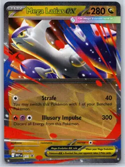 Mega Latias ex 011 Holo Promo ME: Mega Evolution Promo Pokemon Near Mint - Image 1