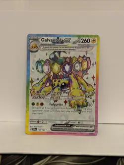 Pokemon Galvantula ex 159/142 Stellar Crown Special Illustration Rare Holo - Image 1