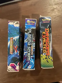 Pokemon Theme Deck 3 *EMPTY* BOXES ONLY - XY Phantom, BLACK White Dragon Plasma - Image 3