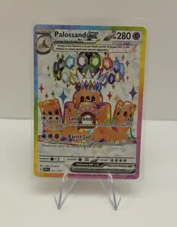 The Pokemon Company Palossand ex 221/191 SV08 Surging Sparks Ultra Rare Holo EN - Image 1
