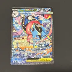 Pokemon TCG Mega Greninja Ex 116/086 Special Illustration Rare Chaos Rising NM - Image 1