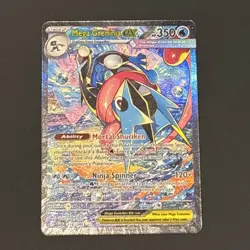 Pokemon TCG Mega Greninja Ex 116/086 Special Illustration Rare Chaos Rising NM - Image 2
