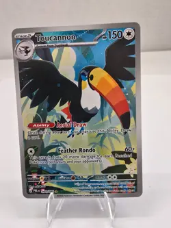 Pokemon TCG Toucannon 094/084 Illustration Rare (IR) ME05: Pitch Black Near Mint - Image 1