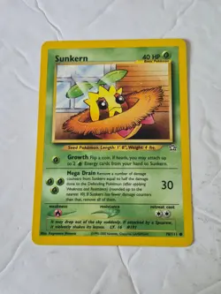 Sunkern 78/111 Common Neo Genesis Pokemon Unlimited Near Mint - Image 1