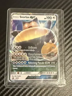 Snorlax GX SM05 SM Promos Holo Card Near Mint Condition - Image 1