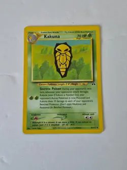 Kakuna 41/75 Uncommon Neo Discovery Pokemon Unlimited Lightly Played - Image 1