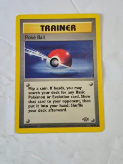 Poke Ball 64/64 Common Jungle Pokemon Unlimited Lightly Played - Image 1