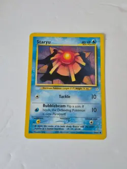 Staryu 56/64 Common Neo Revelation Pokemon Unlimited Lightly Played - Image 1