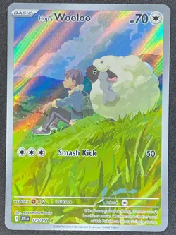 Pokemon Hop’s Wooloo Illustration Rare 170/159 JTG Journey Together NM - Image 1