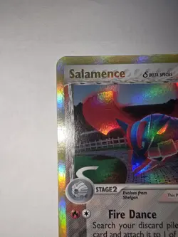 Pokemon TCG Salamence (Delta Species) 14/113 Delta Species Reverse Holo Rare- NM - Image 2