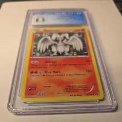 POKEMON RESHIRAM 28/113 ENGLISH BLACK & WHITE LEGENDARY TREASURES GRADED CGC 8.5 - Image 2