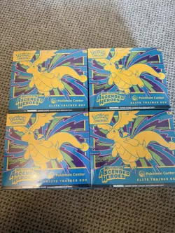 4x Sealed Ascended Heroes Pokemon Center ETB - Brand New (Un-Sealed Case) - Image 2