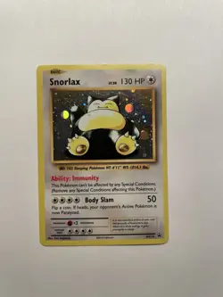 Pokemon Snorlax XY179 Black Star Promo Holo LP/NM - Image 1