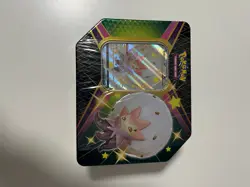 pokemon shining fates eldegoss tin, new, factory sealed - Image 1