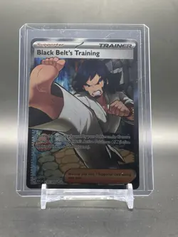 Black Belt's Training 255/217 Ultra Rare Ascended Heroes Pokemon Holo Near Mint - Image 1