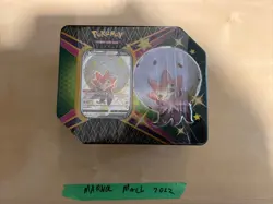 Pokemon TCG Shining Fates FACTORY SEALED Eldegoss V Tin - Image 1