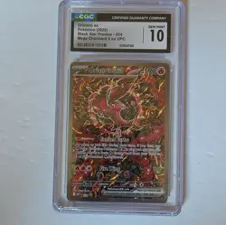 CGC 10 Oricorio ex #024 2025 English Black Star Promo Holo Pokemon TCG - Image 1