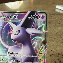 Pokemon TCG Espeon GX SM35 Black Star Promo Holo NM 2017 - Image 4